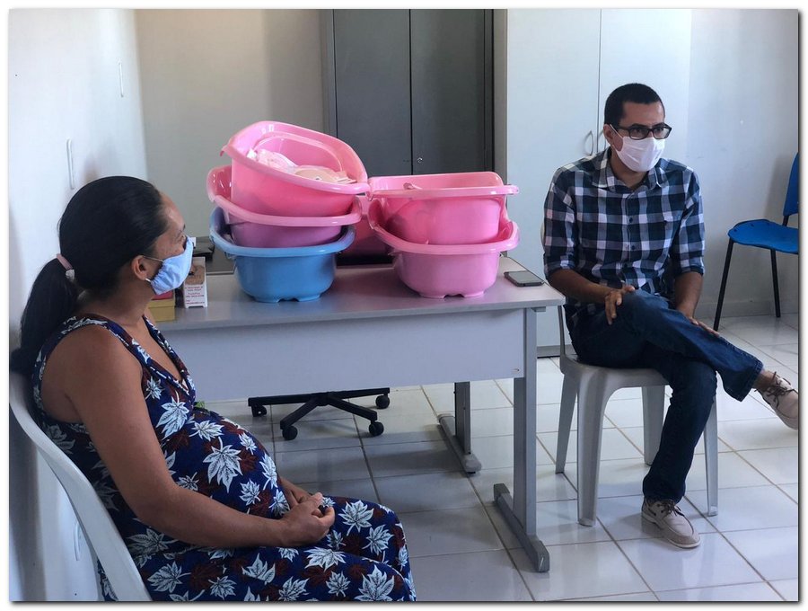 Secretaria de Trabalho a Ação Comunitária realiza entrega de Kits para gestantes  - Imagem 3