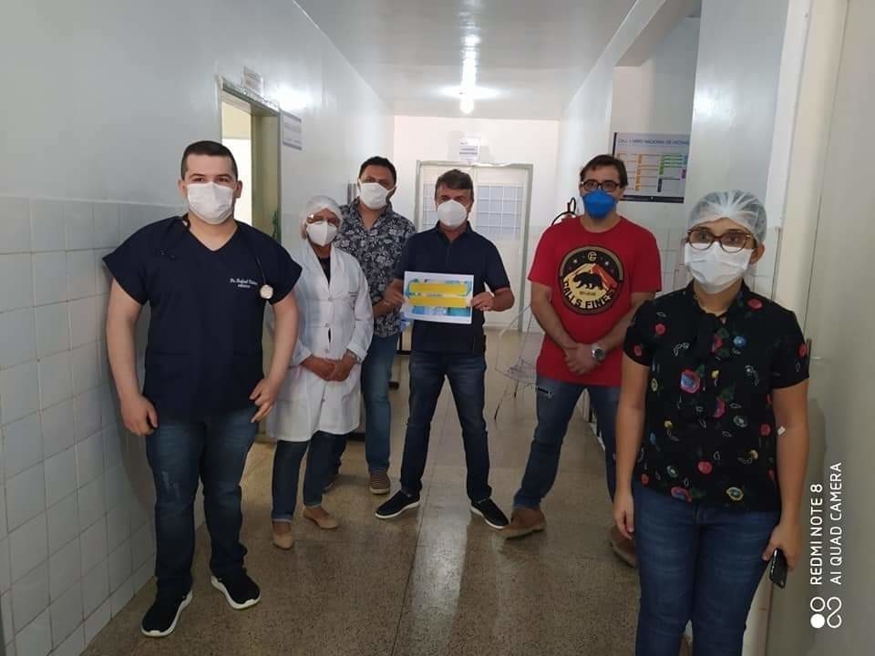 Prefeito João Luiz recebe alta médica Recuperado de Covid-19