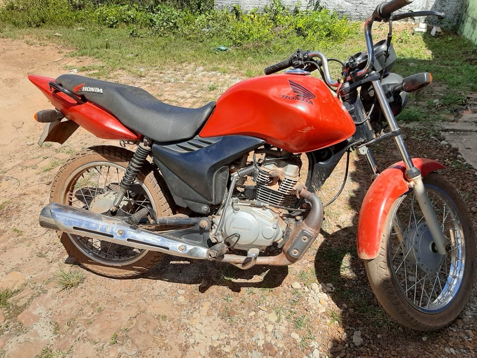 Polícia Militar recupera mais uma moto no interior do Estado  - Imagem 1