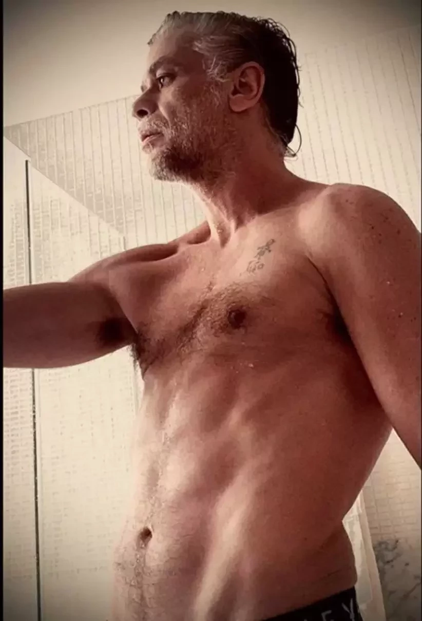 Personal posta foto de Fábio Assunção e veias saltadas chamam atenção - imagem 23551