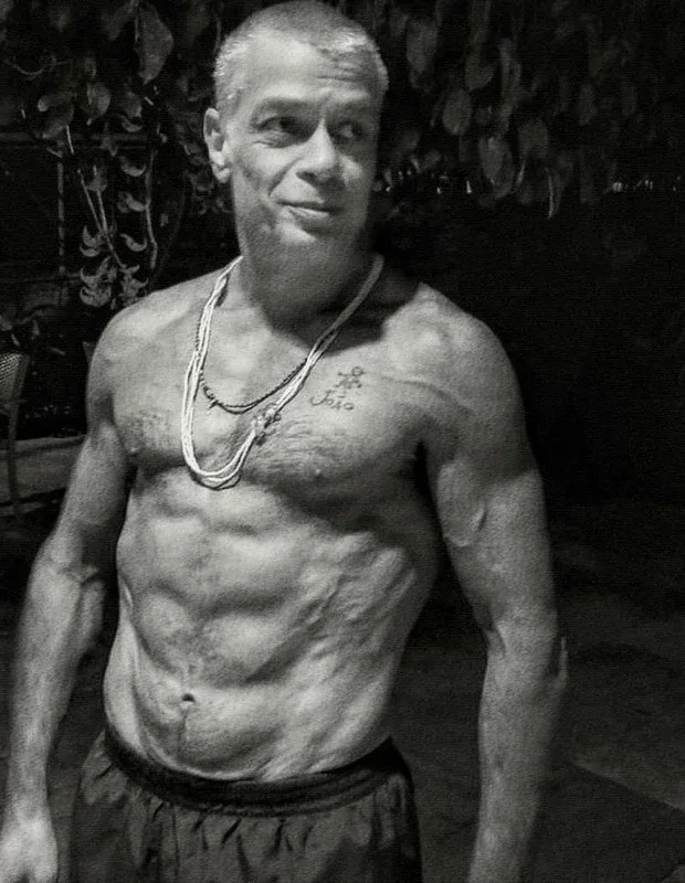 Personal posta foto de Fábio Assunção e veias saltadas chamam atenção - imagem 23550