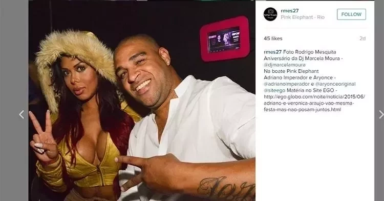 Atriz, bailarina e noivado: os últimos affairs de Adriano Imperador - imagem 22684