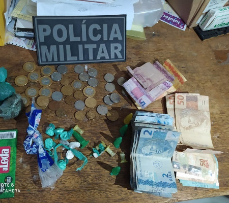 Polícia Militar apreende dois menores em posse de cocaína, maconha e um carro roubado  