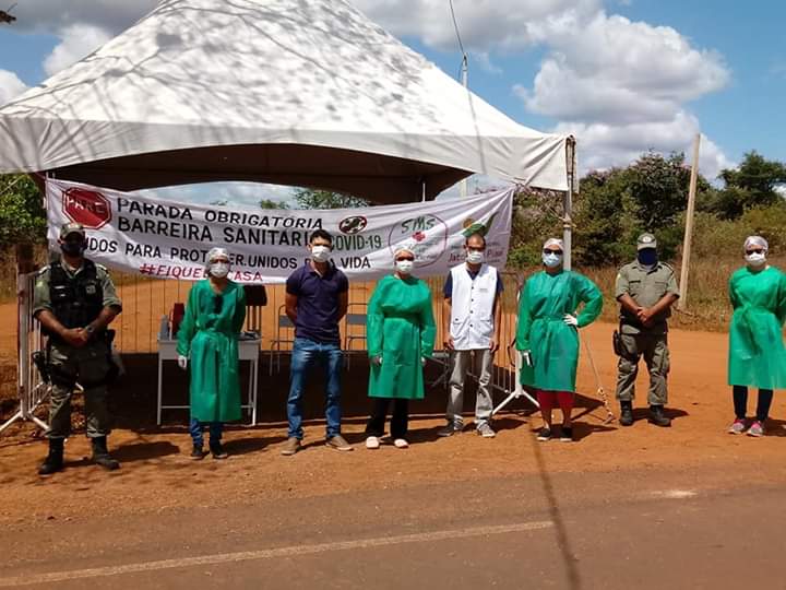 Vigilância sanitária de Jatobá do Piauí realiza barreira sanitária com ações educativas e medidas de prevenção do coronavírus no município - Imagem 1