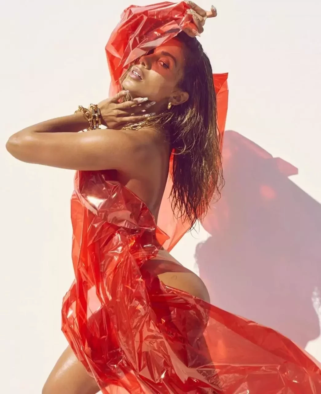 Anitta posta nudes enrolada em papel celofane e causa alvoroço; fotos - imagem 24793