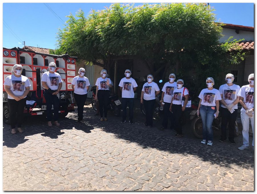 Campanha sinal vermelho contra a violência doméstica em Inhuma-Piauí - Imagem 1