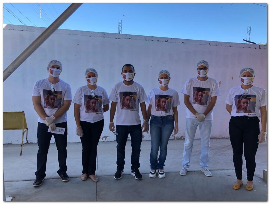 Campanha sinal vermelho contra a violência doméstica em Inhuma-Piauí - Imagem 7