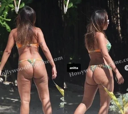 Anitta rebate crítica a “bumbum flácido”: “Estou me amando”; fotos