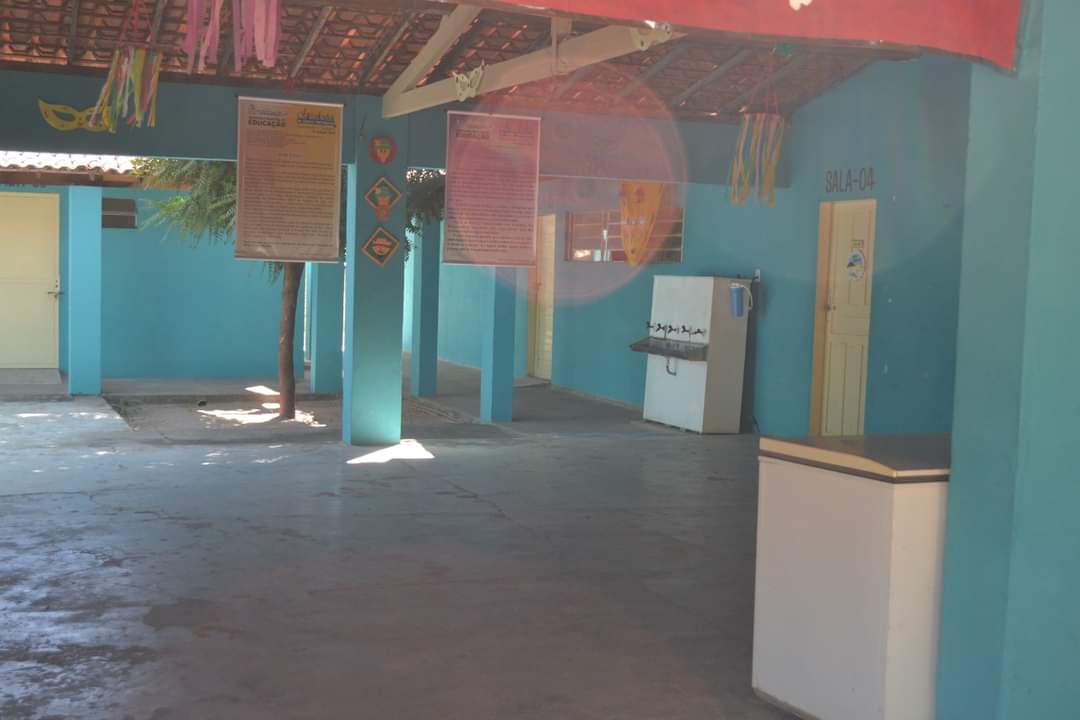 Mais uma escola reformada e aguardando pela volta dos alunos em Monsenhor Gil - Imagem 5