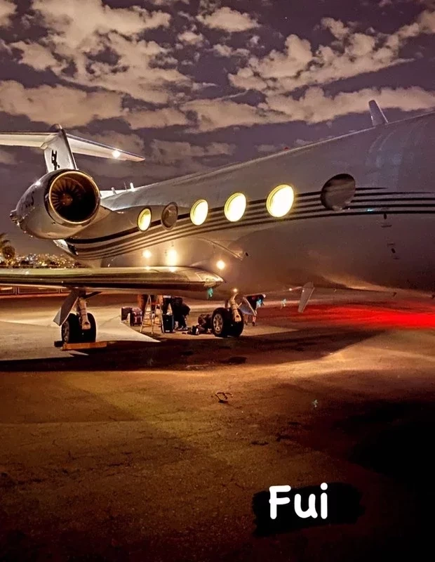 Puro luxo!Gusttavo Lima posta fotos em jatinho particular de R$ 180 mi - imagem 27115