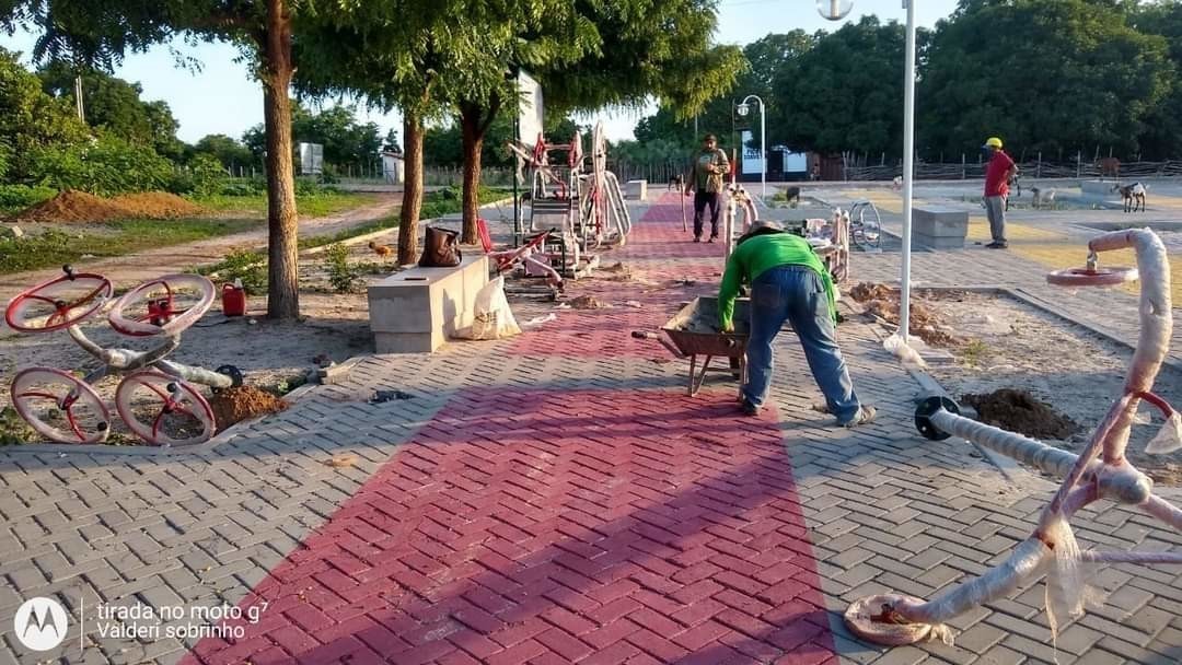 A praça é nossa em Monsenhor Gil. Comunidade Bom Lugar ganha uma das 09 praças em execução