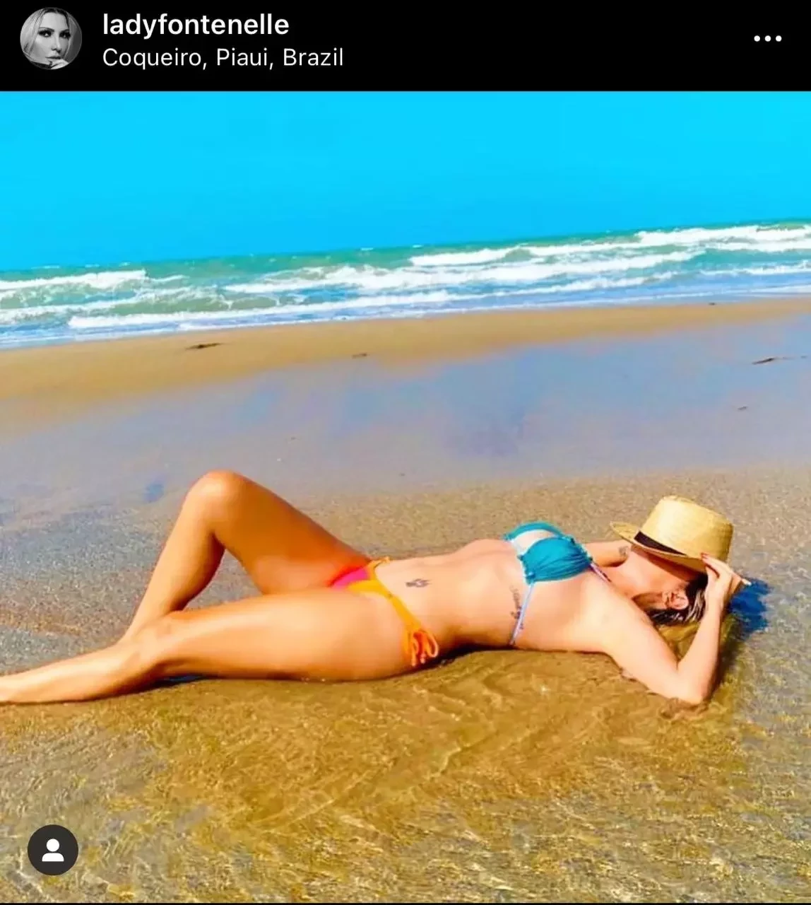 Antônia Fontenelle chama atenção por fotos de biquíni em férias no PI - imagem 31653