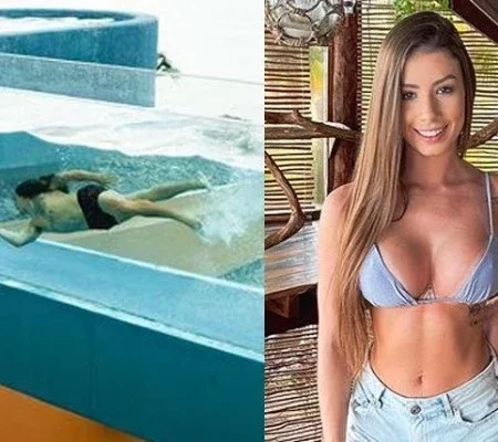 Whindersson Nunes e namorada se divertem em hotel no México; fotos