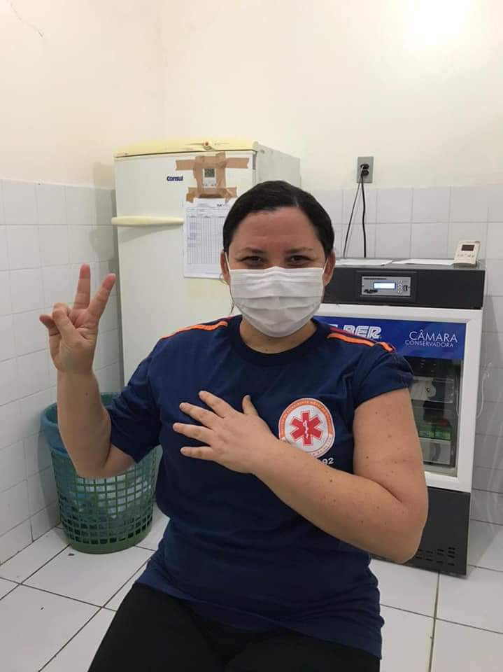 Chegou o grande dia. Vitória da ciência, de quem acreditou na vida. Iniciada Vacinação em Monsenhor Gil - Imagem 19