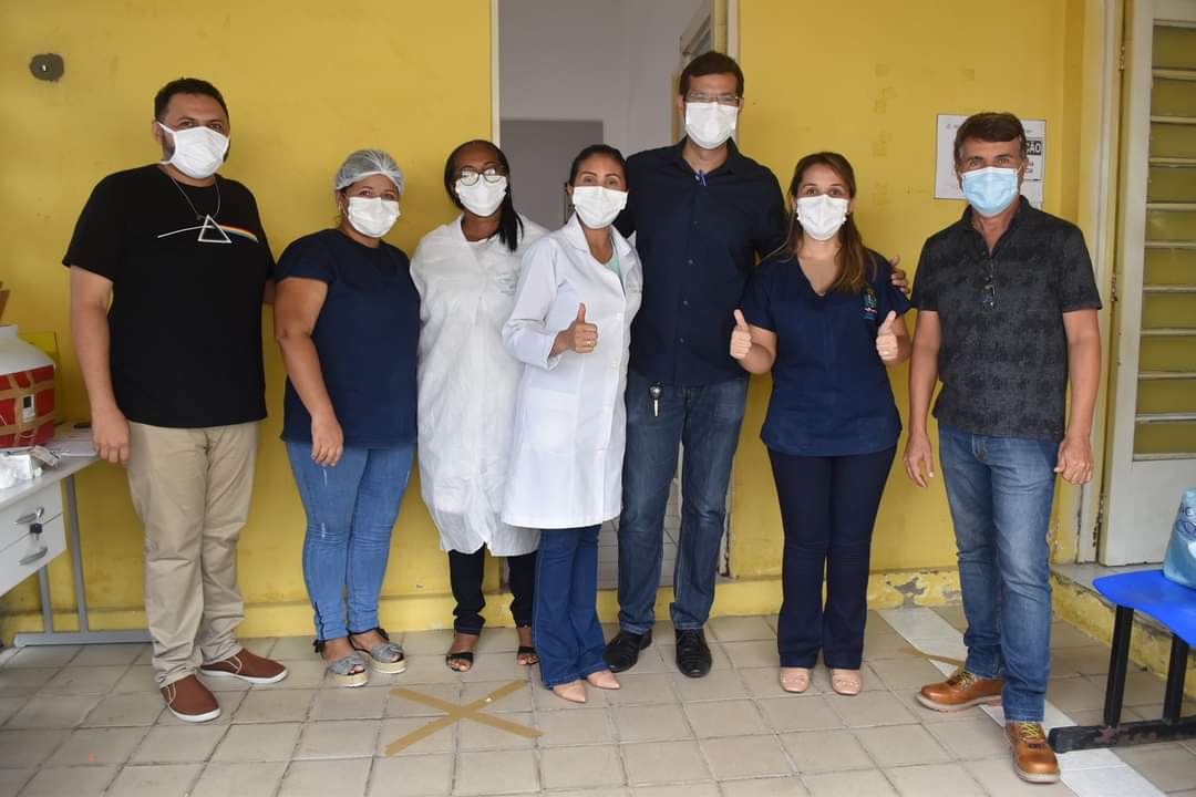 Chegou o grande dia. Vitória da ciência, de quem acreditou na vida. Iniciada Vacinação em Monsenhor Gil - Imagem 2