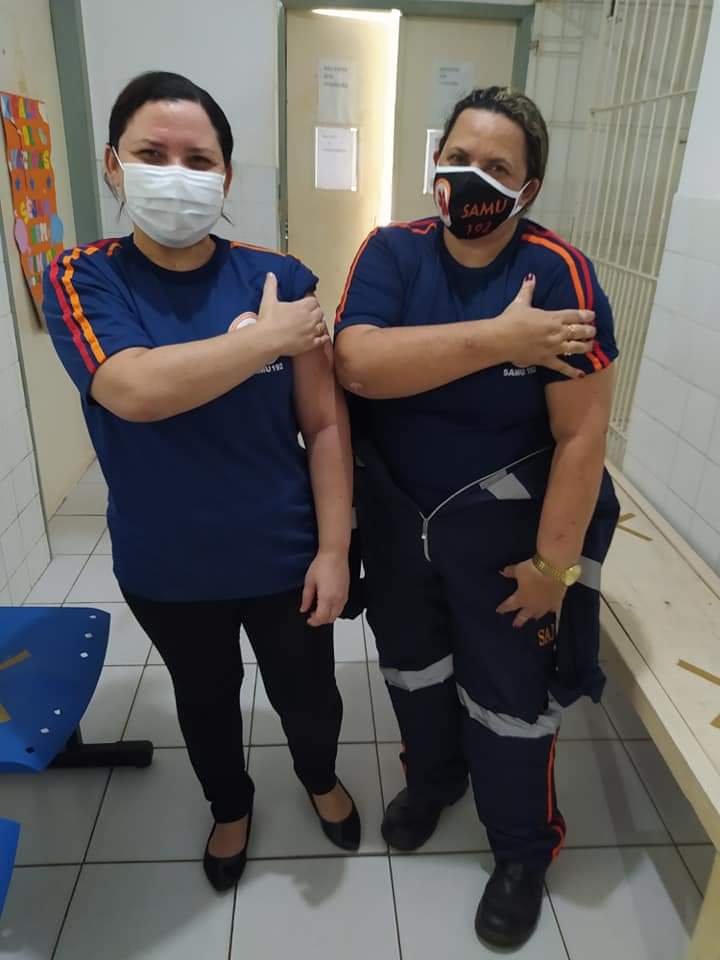 Chegou o grande dia. Vitória da ciência, de quem acreditou na vida. Iniciada Vacinação em Monsenhor Gil - Imagem 17