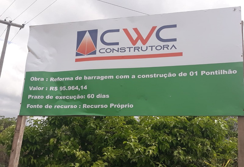 Reforma e construção do pontilhão da barragem do Cordeiro estão bem adiantadas  - Imagem 1