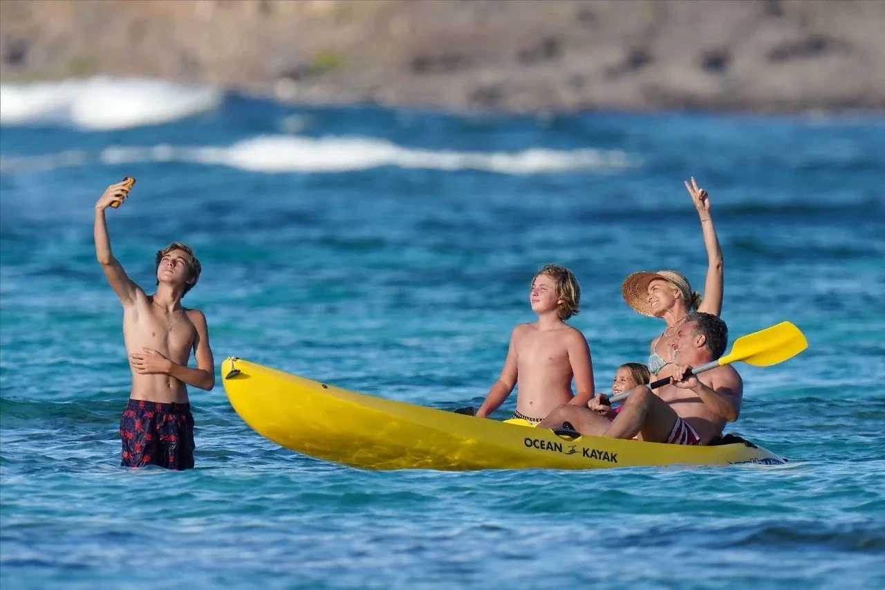 Angélica e Luciano Huck curtem férias em família no Caribe; fotos - imagem 32632