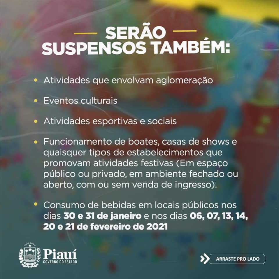 Novas medidas no enfrentamento a Pandemia do novo Coronavirus em Monsenhor Gil - Imagem 5