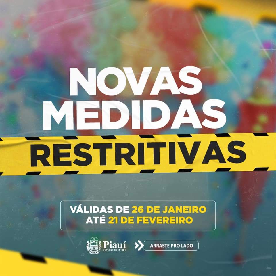 Novas medidas no enfrentamento a Pandemia do novo Coronavirus em Monsenhor Gil - Imagem 3