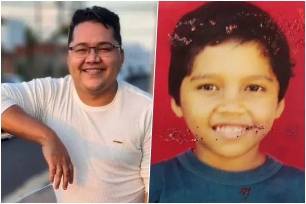 Carlos Gaeth quando criança