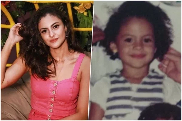 Dani Oliveira quando criança