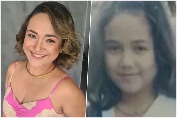 Nayana Lima quando criança