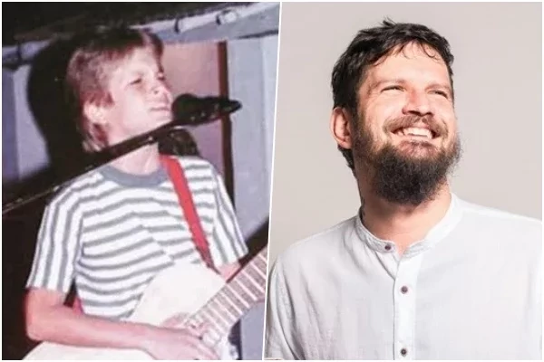 Saulo Fernandes  criança