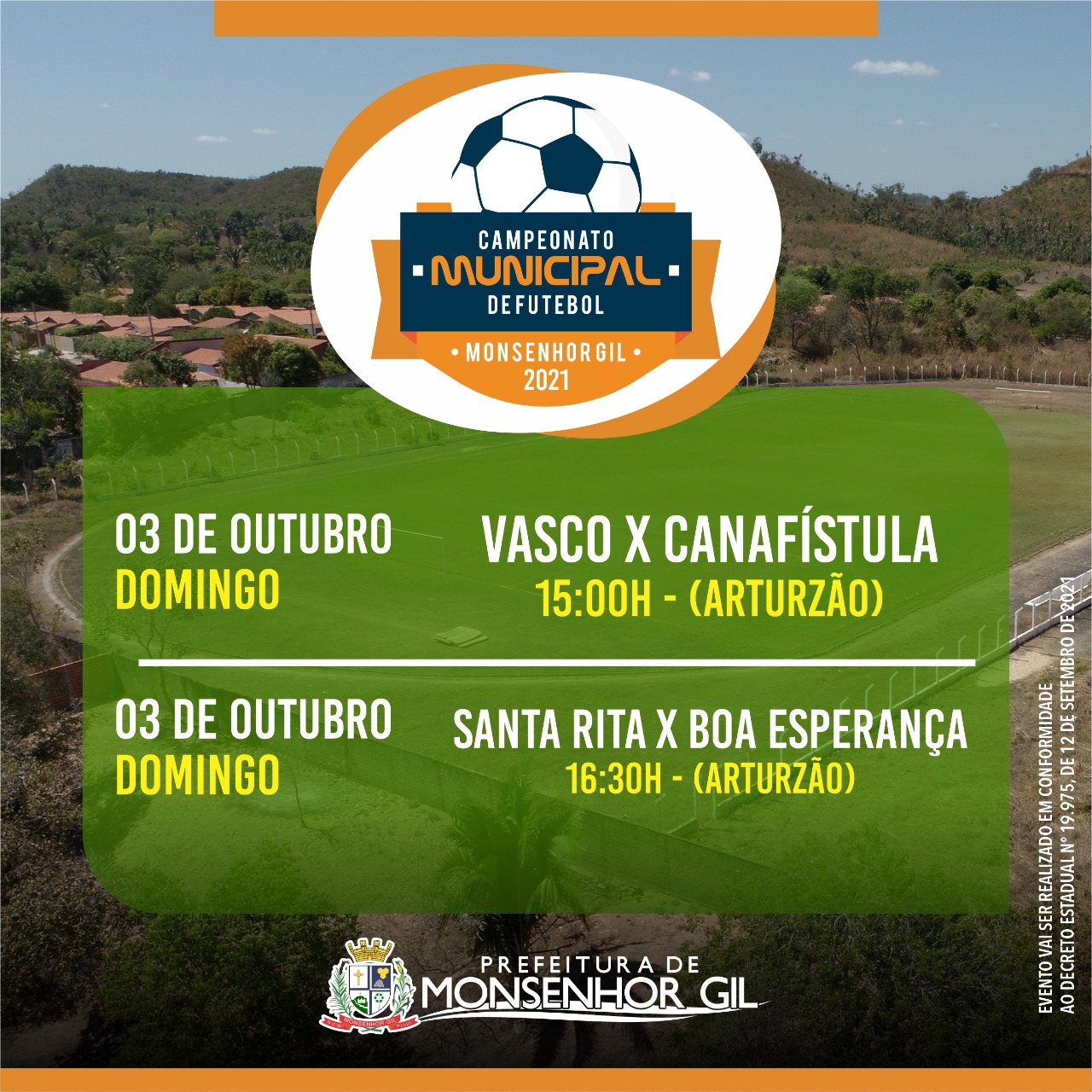 Prefeito João Luiz e vice Evandro Abreu abrem jogos em Monsenhor Gil - Imagem 5