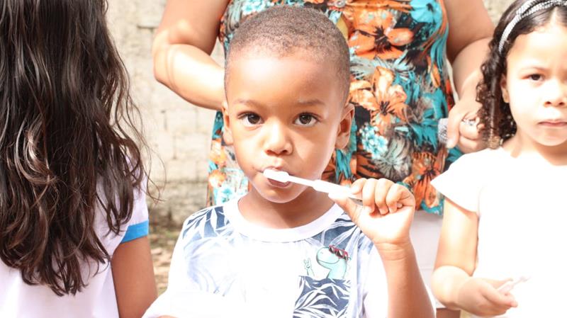 Equipe da Saúde Bucal de Valença realiza atividade na Creche Mãe Maria - Imagem 3