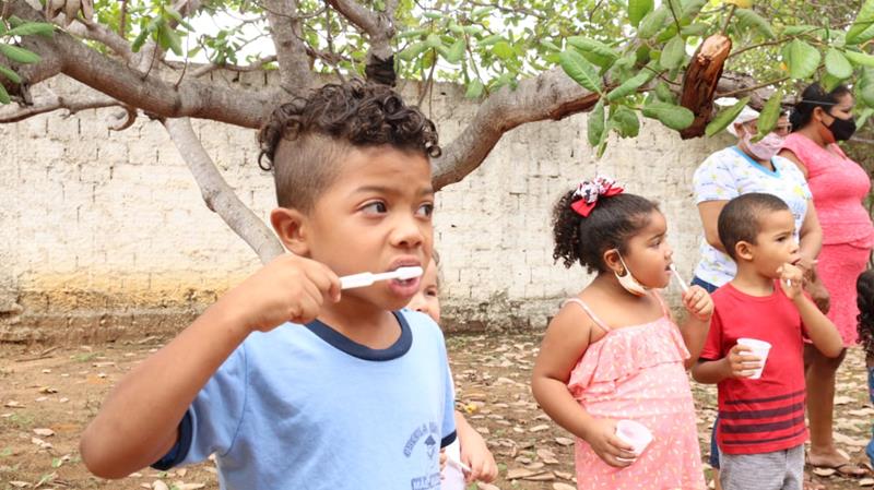 Equipe da Saúde Bucal de Valença realiza atividade na Creche Mãe Maria - Imagem 1