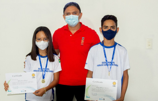 A Educação de Água Branca avança nas Olimpíadas de Conhecimento