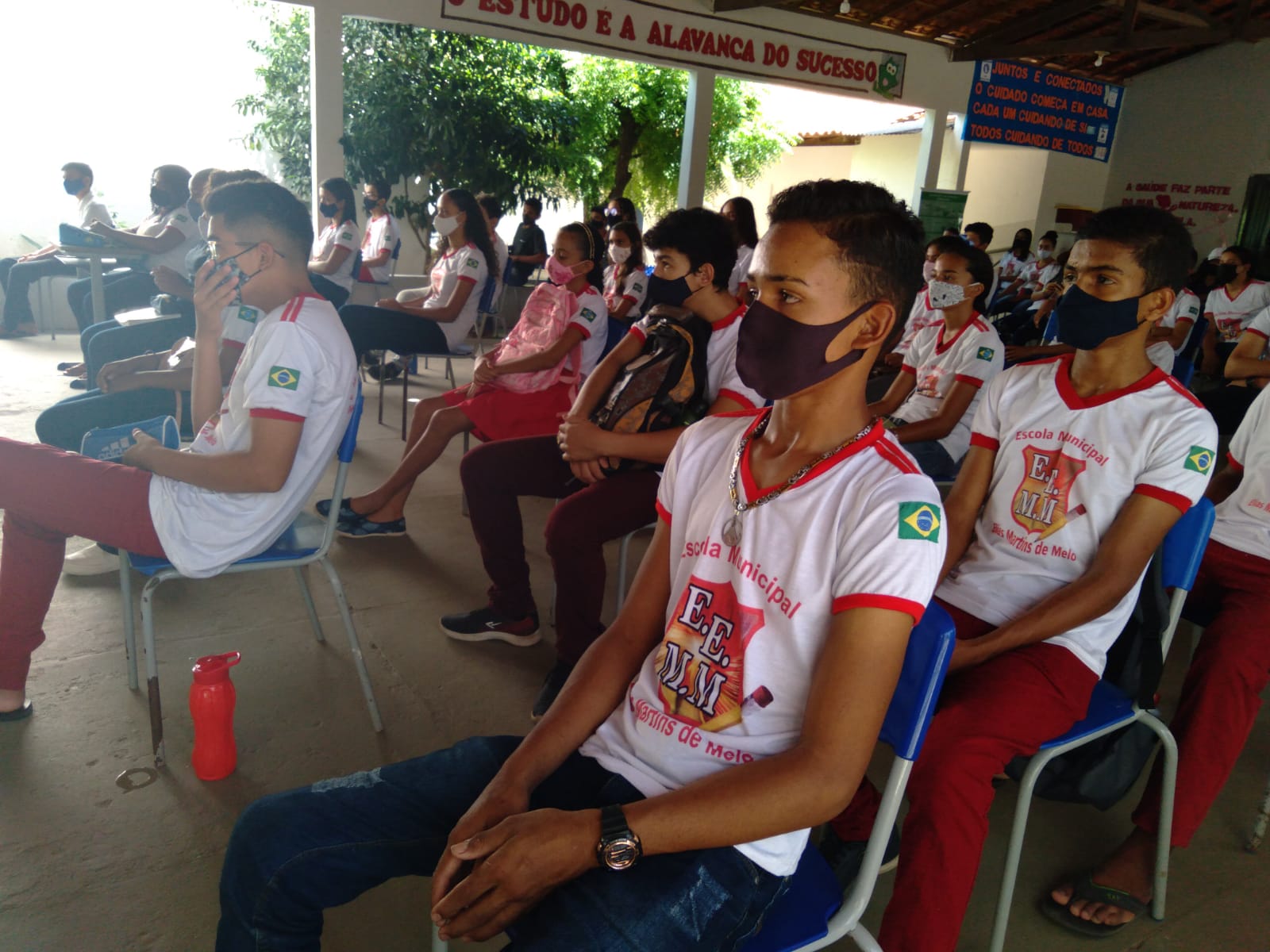 CT/GPM da PMPI realizam palestra sobre Trânsito pra alunos do 6º ao 9º anos - Imagem 2