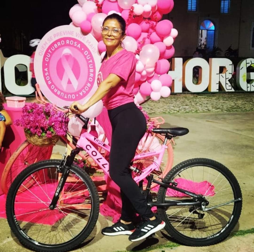 Passeio com bicicletas lembra a prevenção contra o câncer de MAMA - Imagem 12