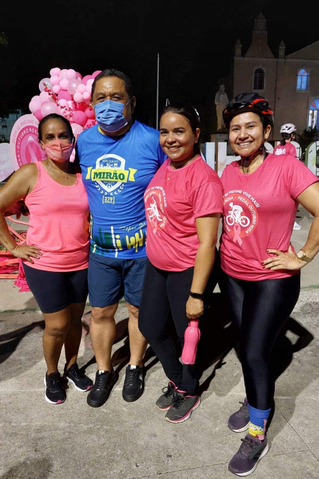 Passeio com bicicletas lembra a prevenção contra o câncer de MAMA - Imagem 13