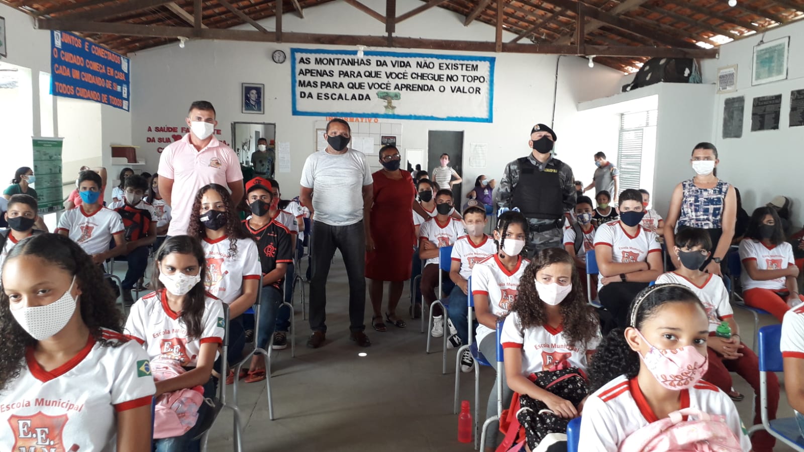 CT/GPM da PMPI realizam palestra sobre Trânsito pra alunos do 6º ao 9º anos - Imagem 3