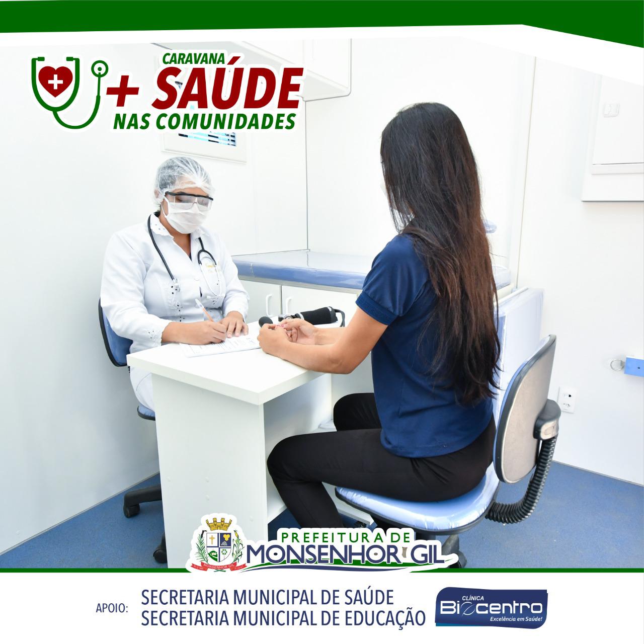 Prefeitura de Monsenhor Gil realiza o programa +Saúde na Comunidade - Imagem 2