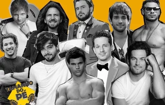 Conheça a lista dos famosos com pés grandes em relação á sua altura