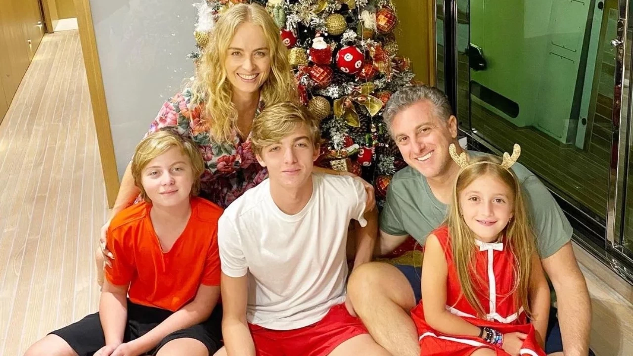 Luciano Huck e Angélica