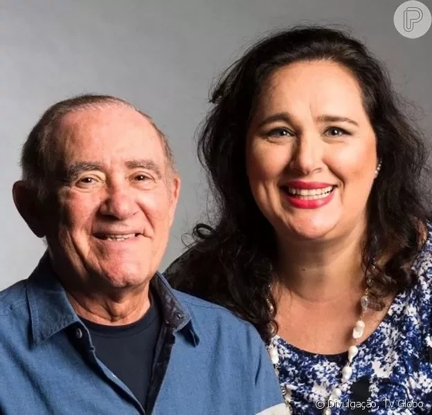 Renato Aragão e  Lílian Aragão