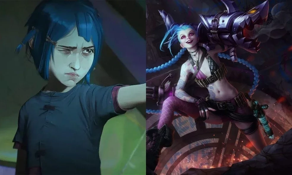 Campeã Jinx (LOL)
