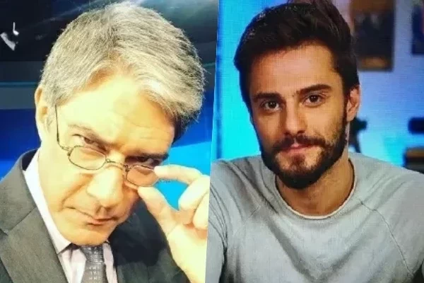 William Bonner e Hugo Bonemer