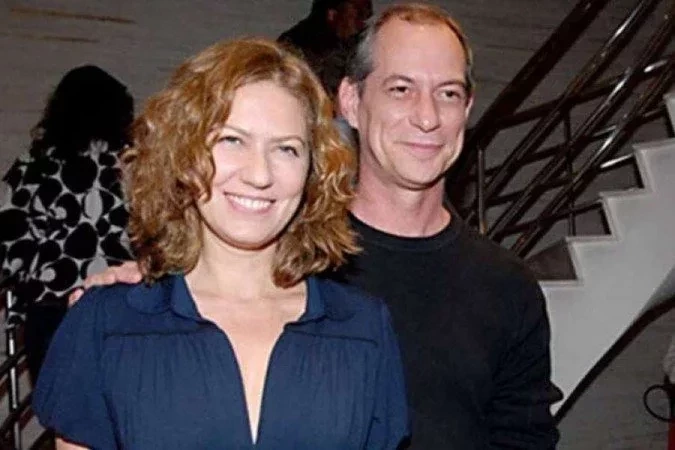 Patrícia Pillar e Ciro Gomes