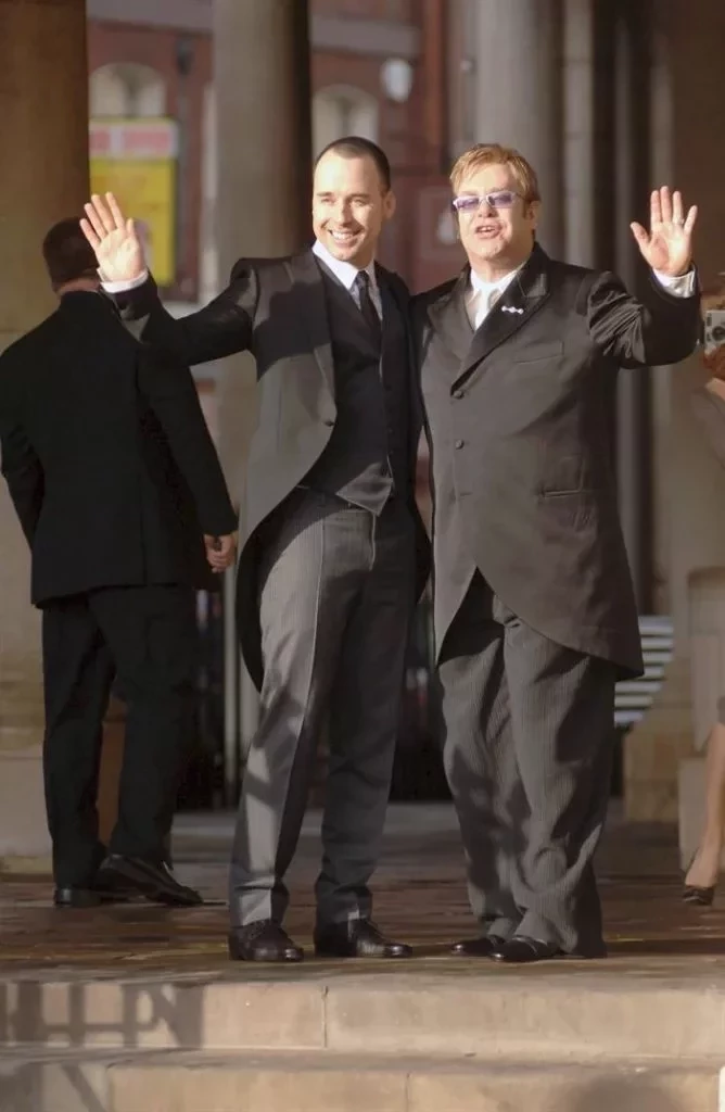  Elton John e David Furnish