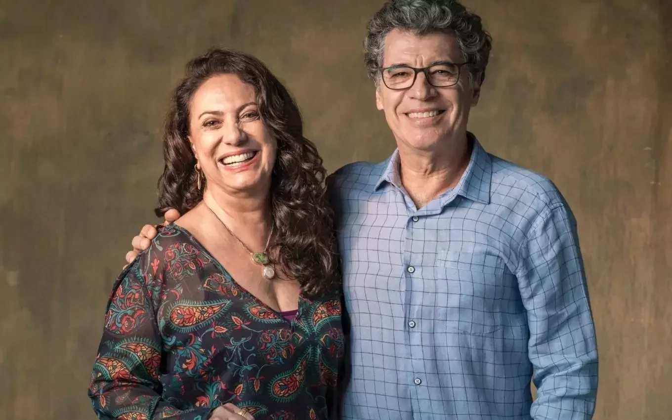 Eliane Giardini e Paulo Betti 