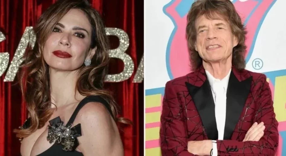 Mick Jagger e Luciana Gimenez