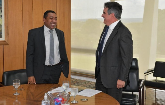 Joel participa de reuniões em Brasília com o FNDE e  ministro Ciro Nogueira