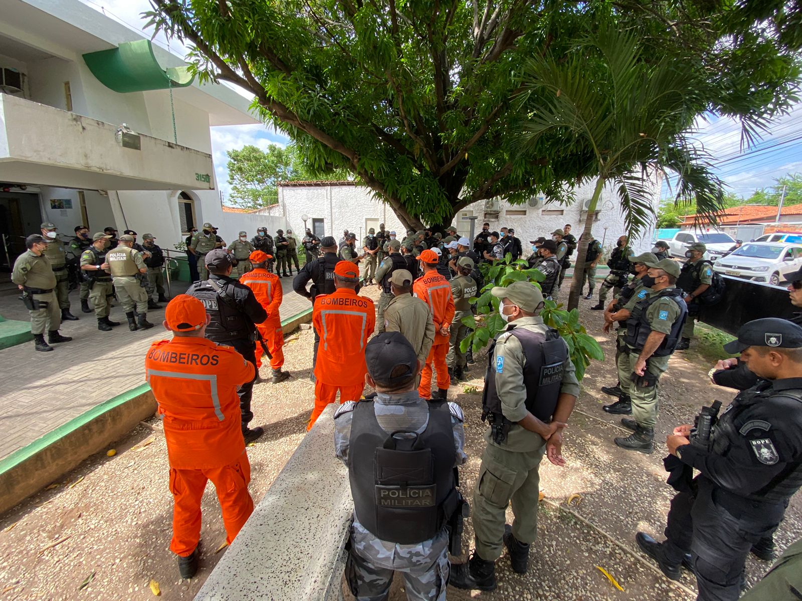 Enem: SSP diz que 400 agentes e mais 40 viaturas extras estão nas ruas (Foto: Ascom)