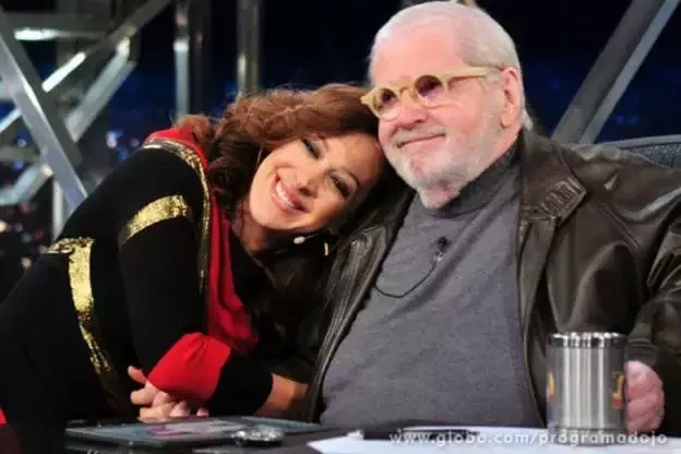 Claudia Raia e Jô Soares