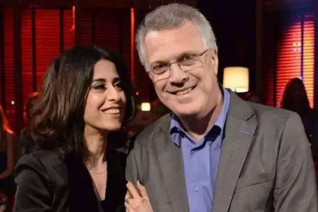 Fernanda Torres e Pedro Bial